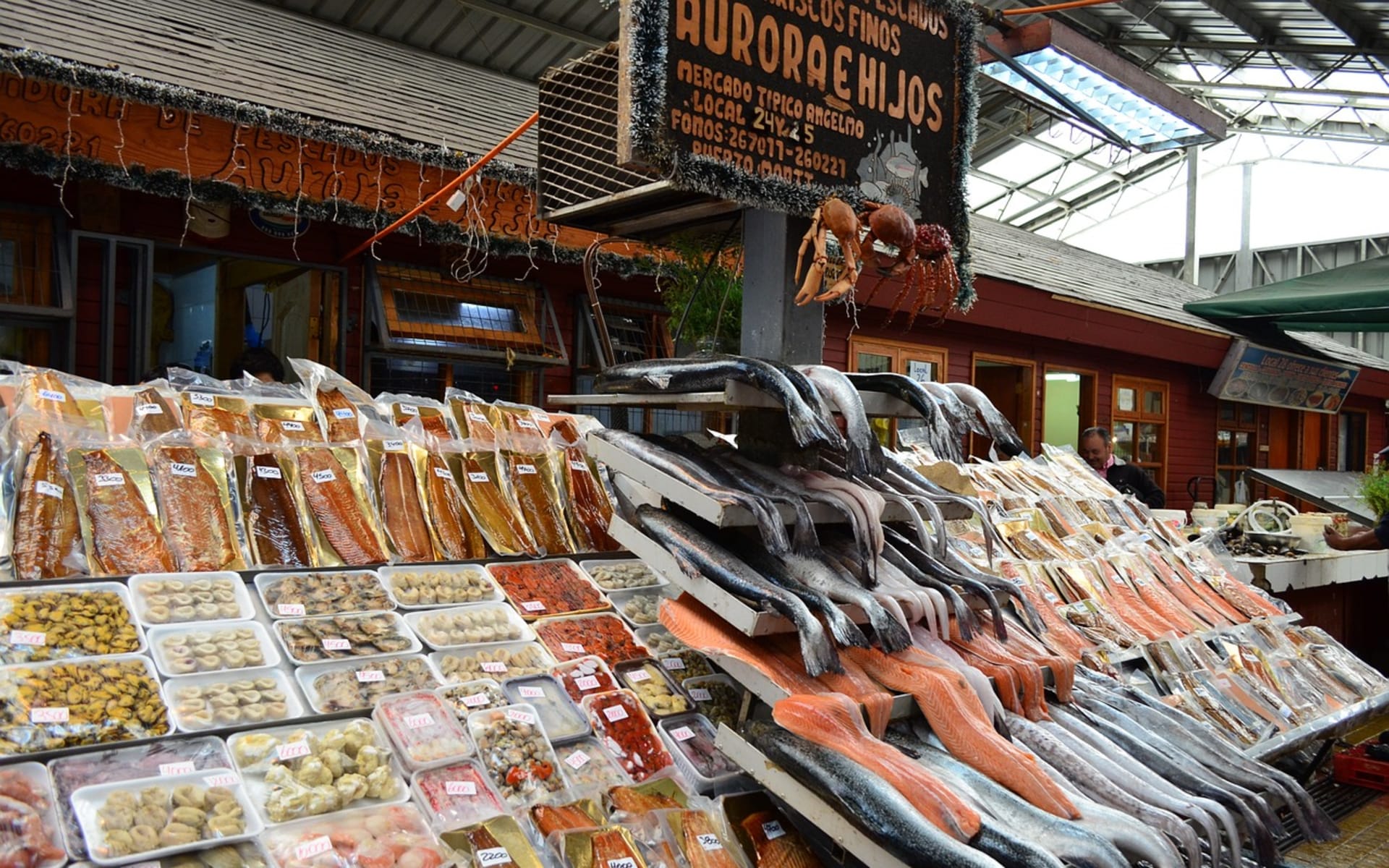 Fish Market in Chile.