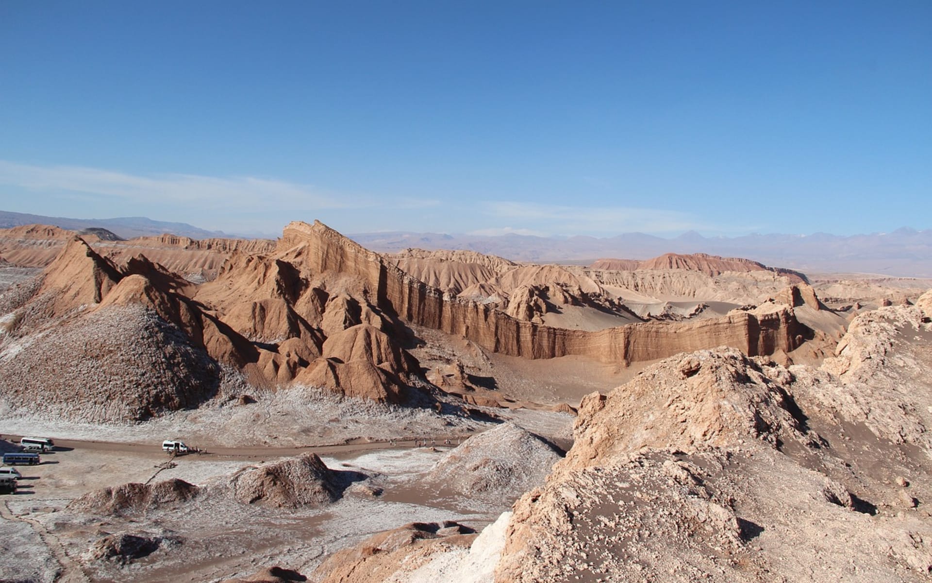 Valley of the moon in San Pedro de Atacama.