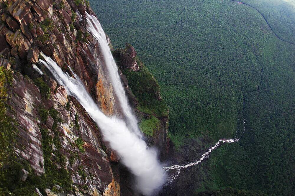 Angel Falls in Venezuela tallest waterfall in the world