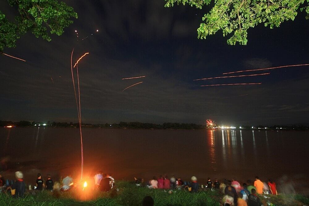 Bang Fai Phaya - Naga fireball - Thailand festivals