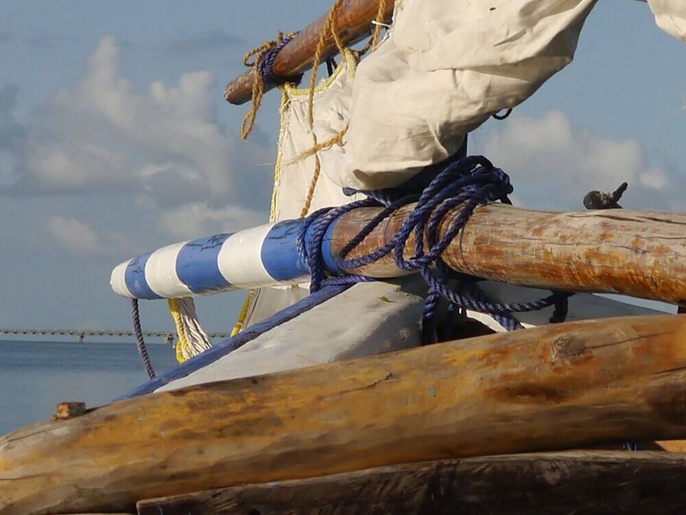 Boat in Kazingaa Channel