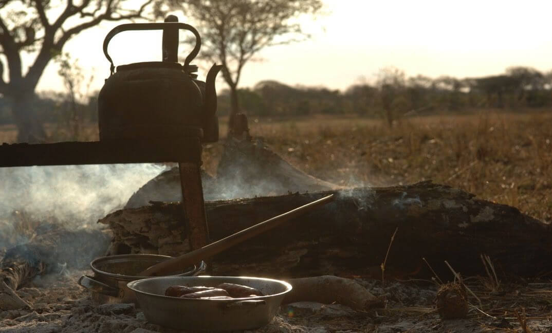 Cup of tea in the bush