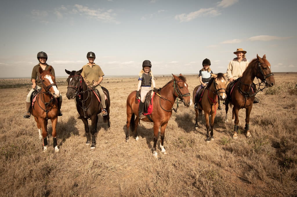 El Karama Wild Weekends horse riding adventure with a luxury sleep out for one night.