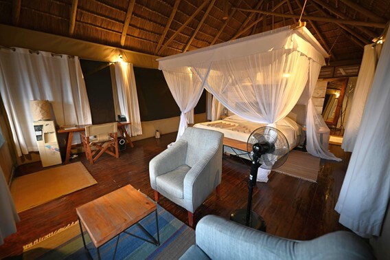 Tent at Kubu Kubu Tented Camp, Serengeti