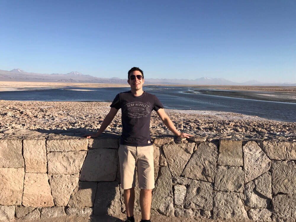 James at the Atacama Desert in Chile