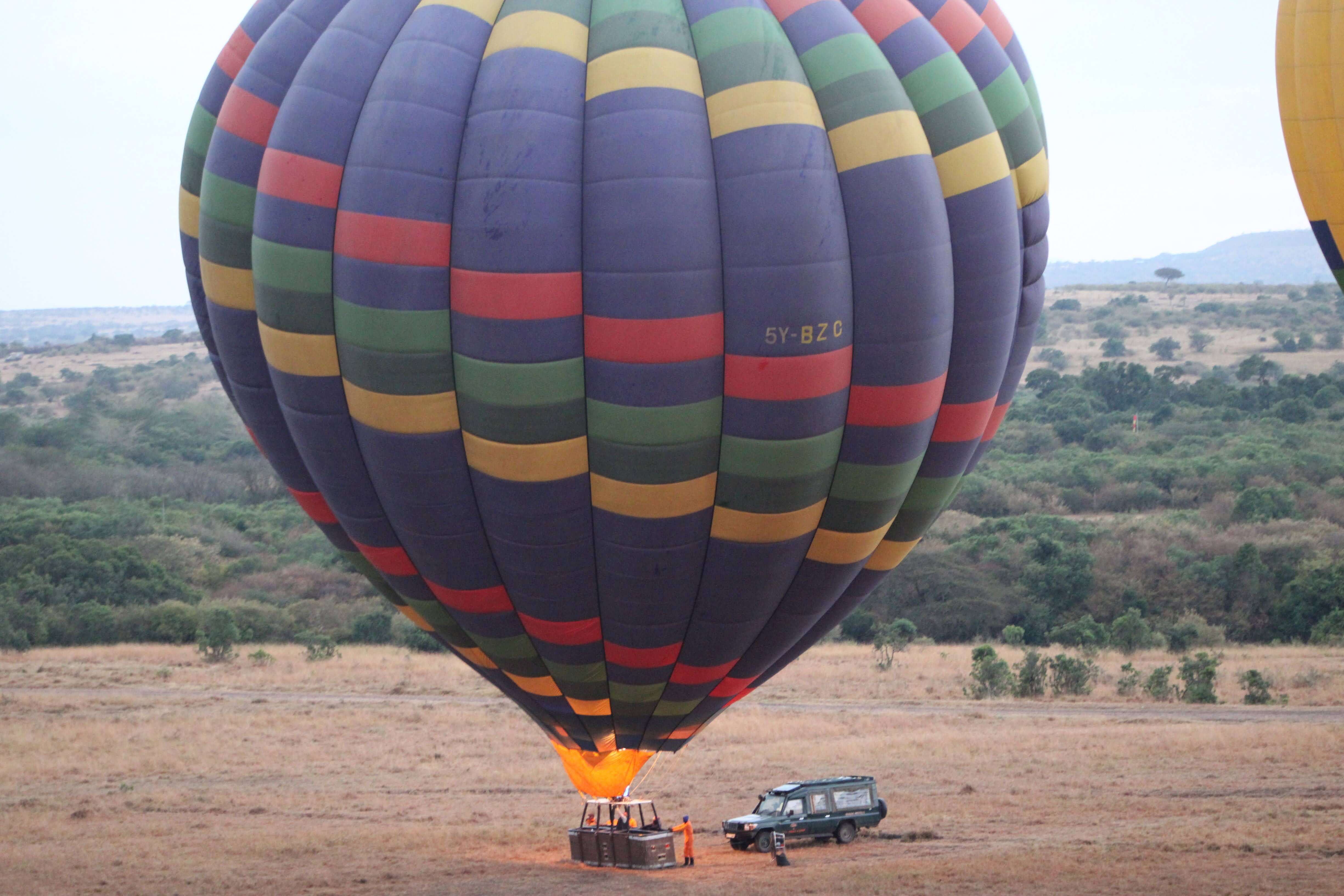 Hot Air Ballooning in the Masai Mara