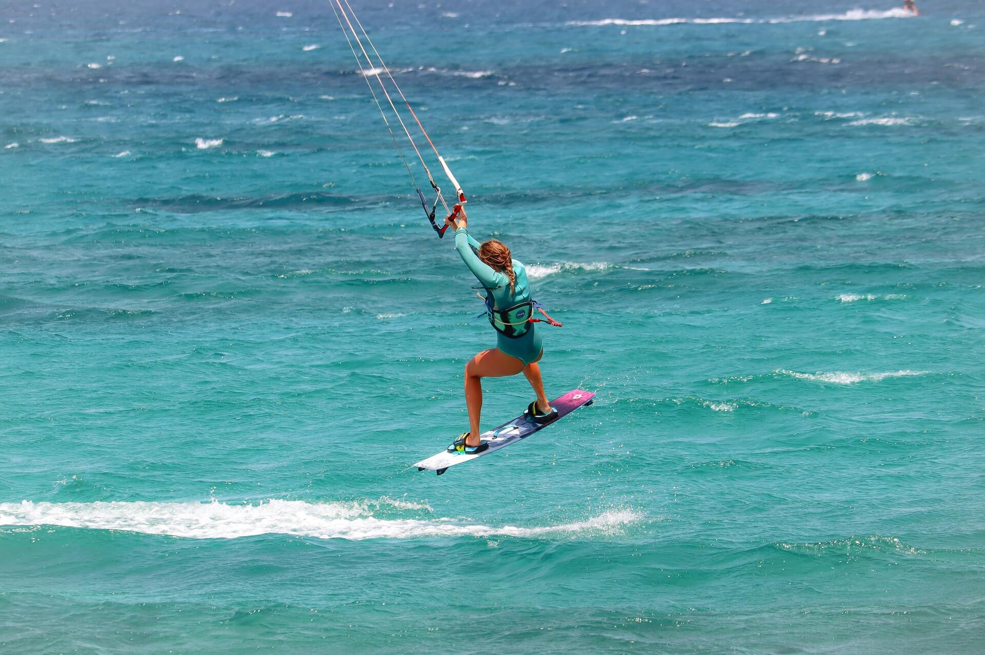 Kitesurfing in Zanzibar