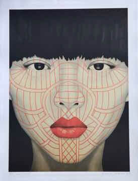 Another of Christian Develtier's works, which are popular at the One Eleven Gallery in Siem Reap