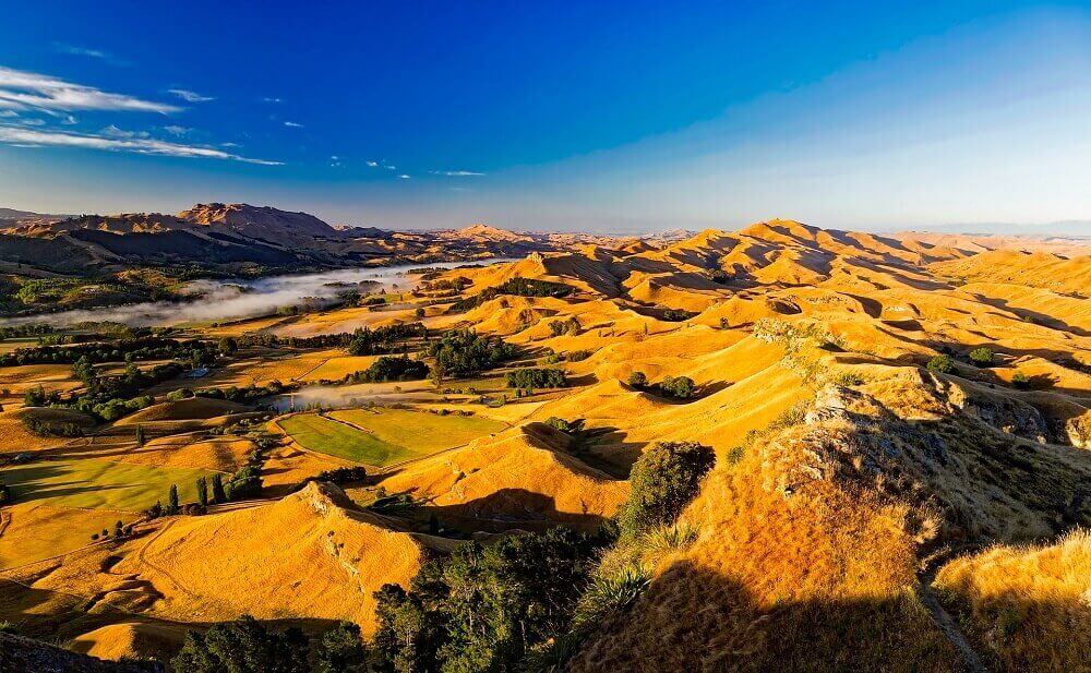 New Zealand Autumn Landscape