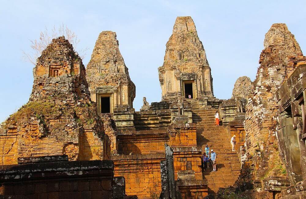 Pre Rup mountain temple in Angkor Cambodia