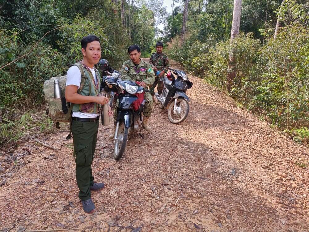 rangers protecting the rainforest
