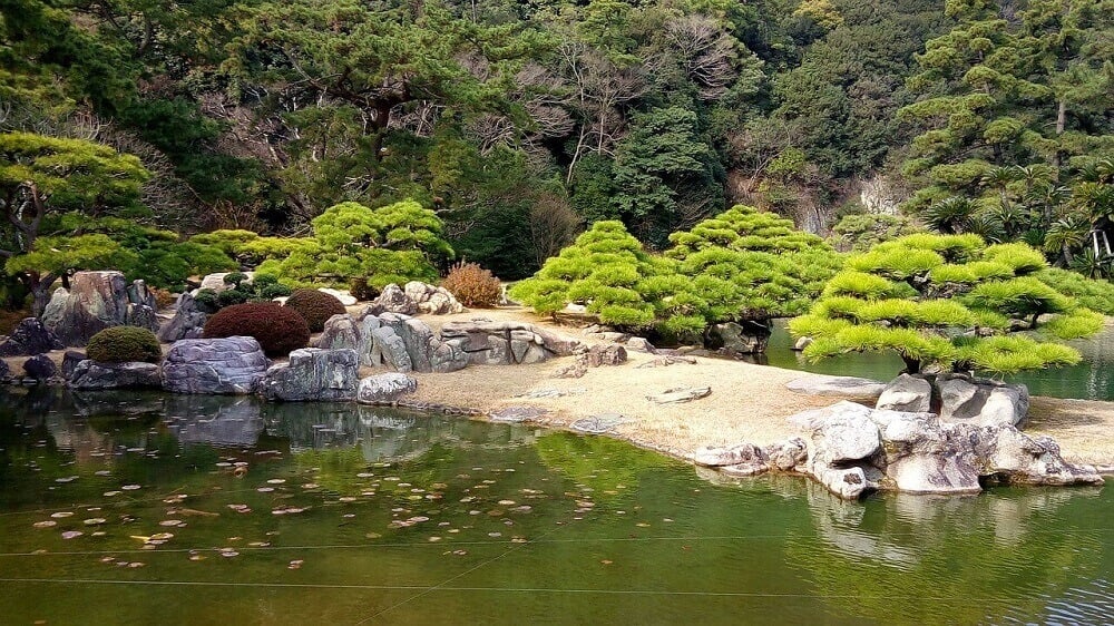 Ritsurin Garden in Takamatsu Shikoku Island off the beaten path in Japan