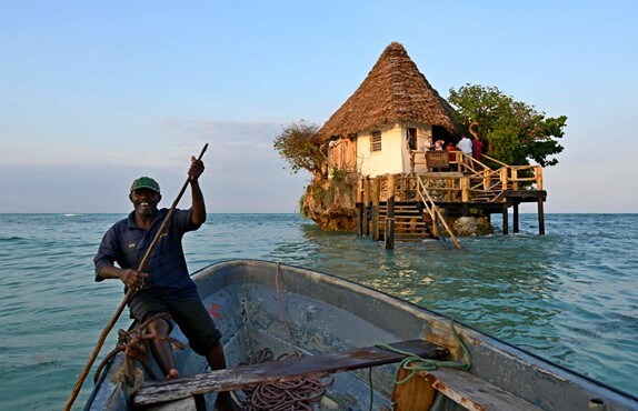 Transportation to The Rock Restaurant for final dinner