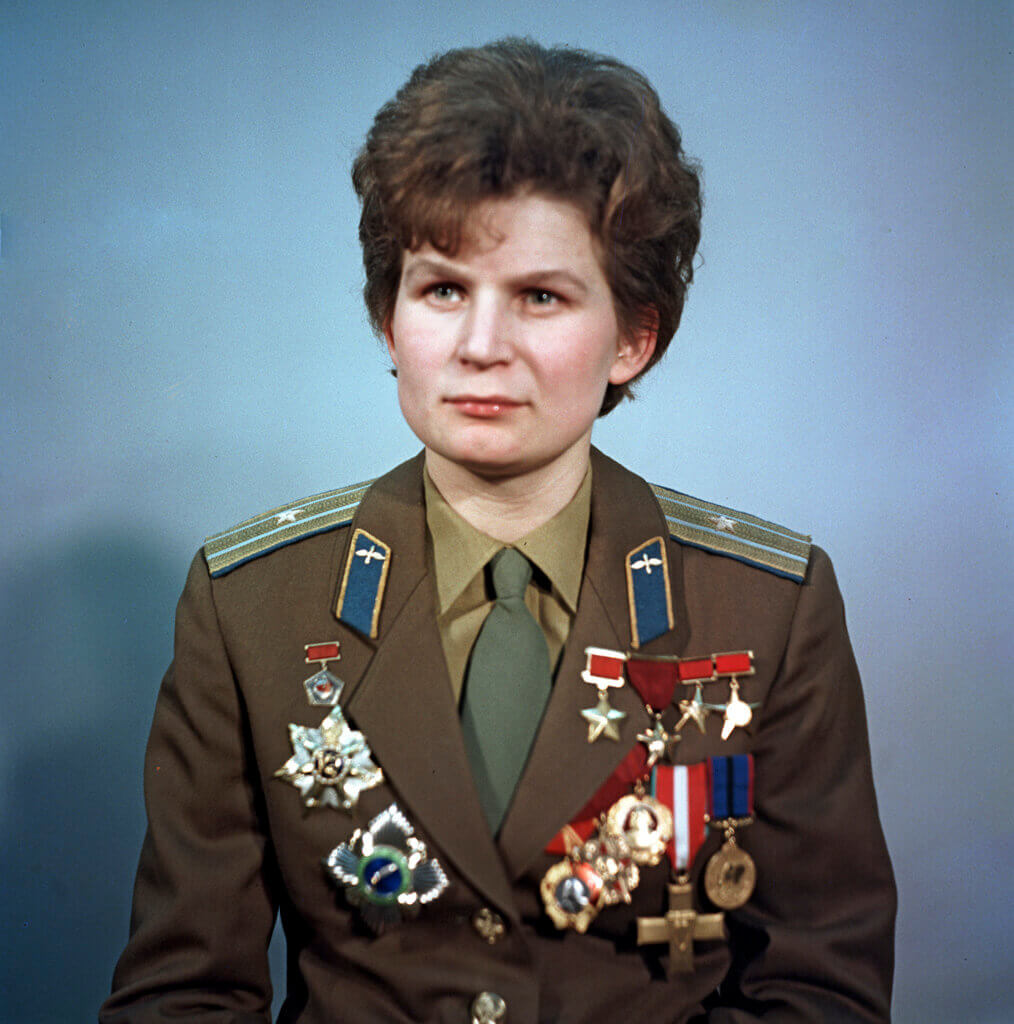 Valentina Tereshkova female Russian cosmonaut