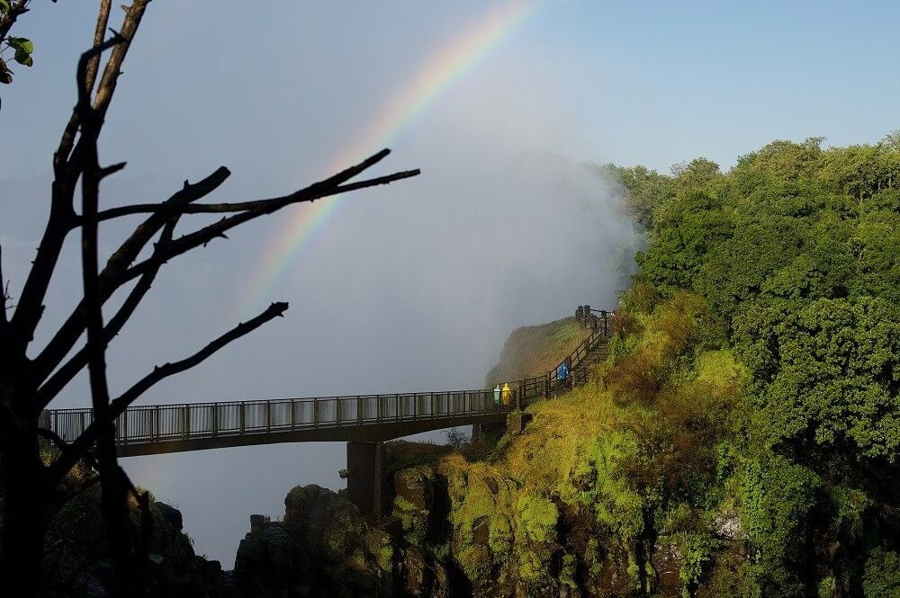 Knife Edge Bridge walk - activity at Victoria Falls