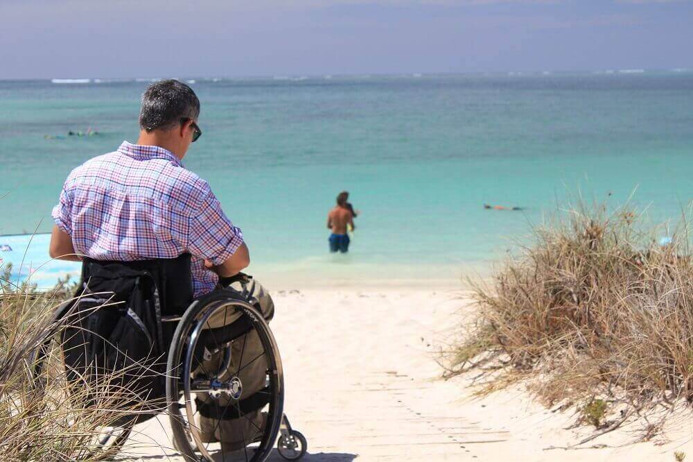 Wheelchair-friendly holiday at the beach - accessible travel